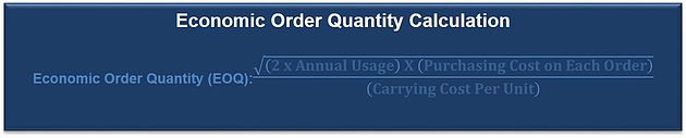 How to Calculate Economic Orders 3