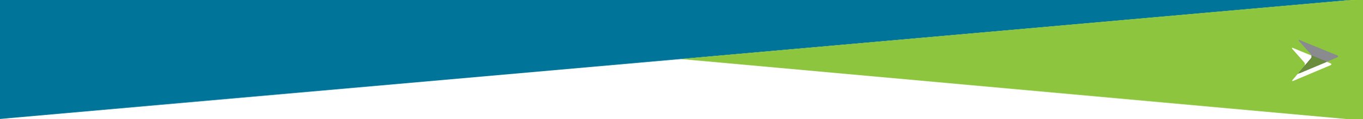 Blue Arrow banner